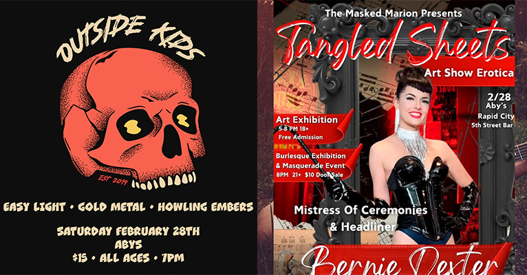 Two Events, Two Energies, One Big Party: February 28 at Aby’s is gonna be one for the books