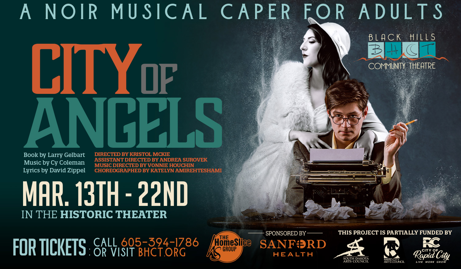 BHCT’s City of Angels Plays Out in Two Worlds on One Stage