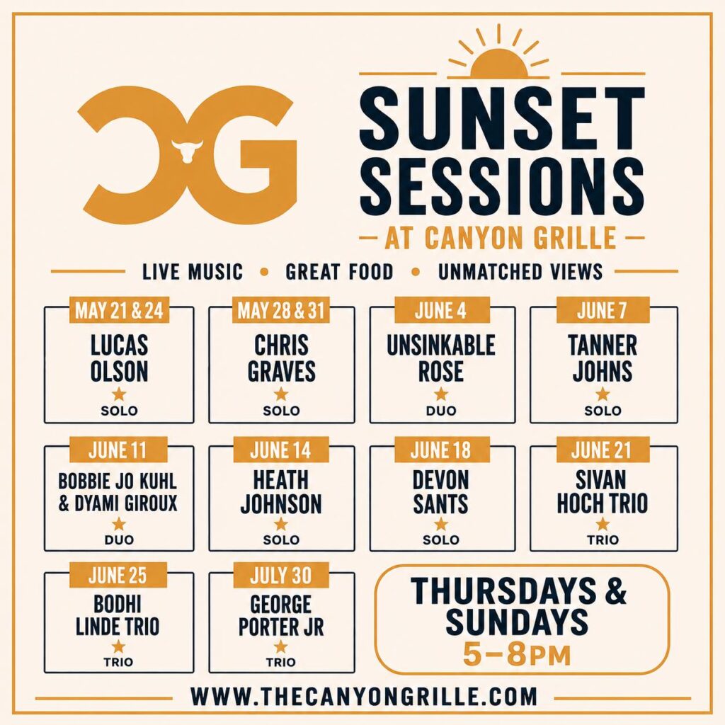 Sunset Sessions at Canyon Grille