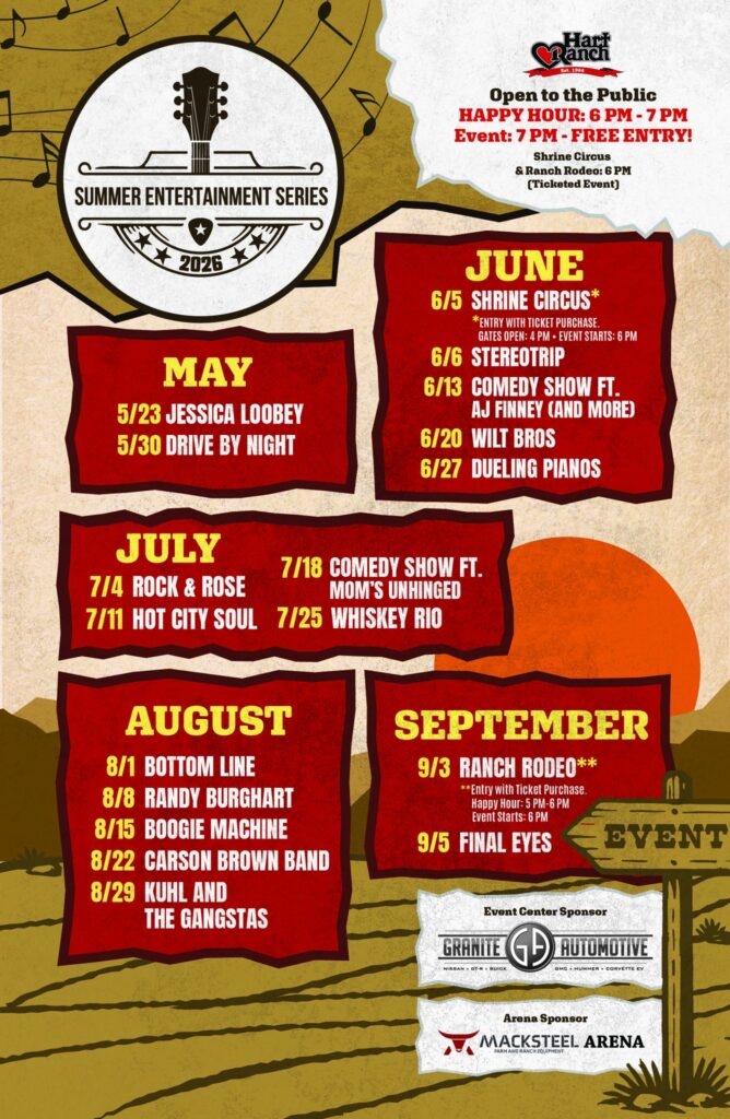 Hart Ranch Summer Entertainment Series