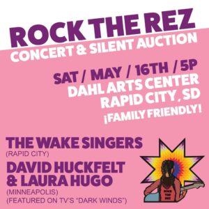 Rock The Rez Fundraiser featuring David Huckfelt & Laura Hugo