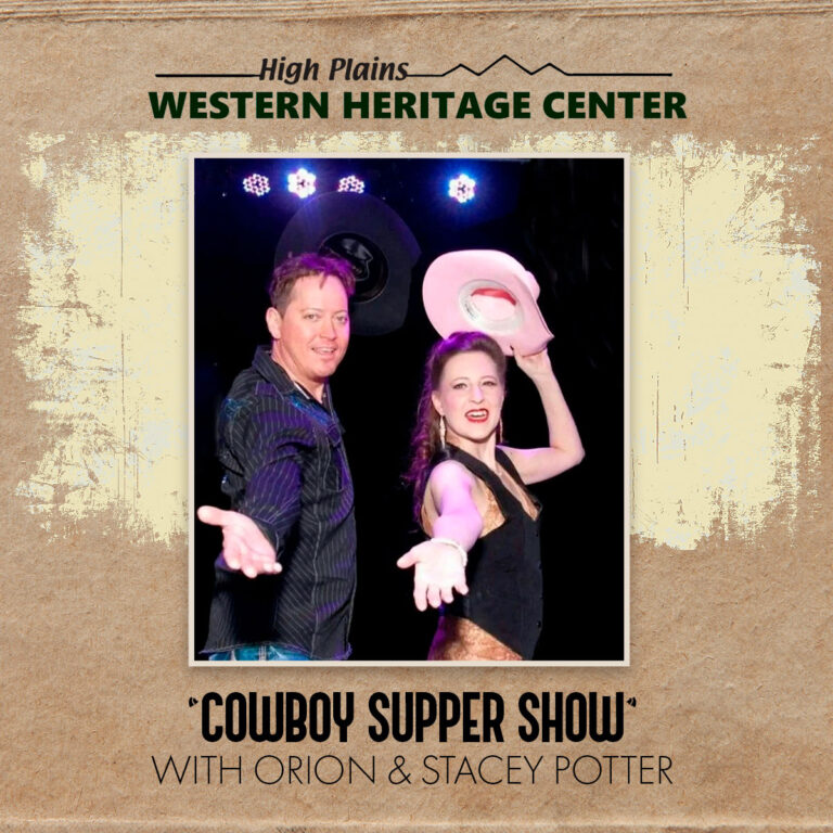 Cowboy Supper Show: Orion & Stacey Potter
