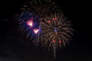 Custer Fireworks at Pageant Hill
