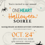OneHeart Halloween Soiree: Masquerade Murder Mystery Experience
